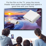 Adattatore 4 in 1 da 8 pin a HDMI per iPhone