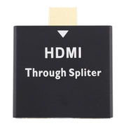 Splitter passante in lega di alluminio da 1 a 2 HDMI, HDMI Spliter