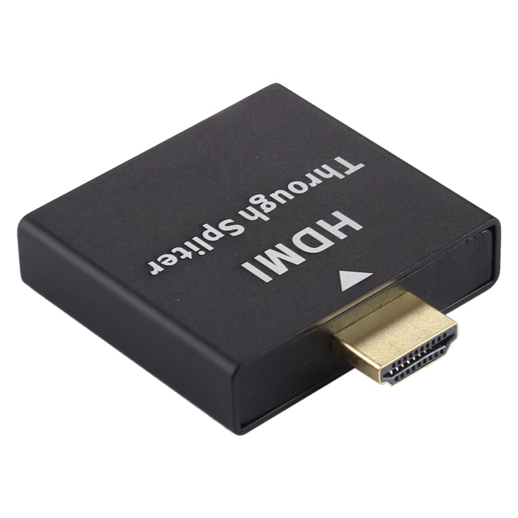 Splitter passante in lega di alluminio da 1 a 2 HDMI, HDMI Spliter