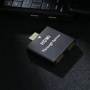Splitter passante in lega di alluminio da 1 a 2 HDMI, HDMI Spliter
