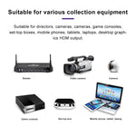 Scheda acquisizione video HDMI USB con microfono e loop HDMI