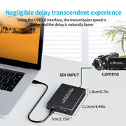 Convertitore di uscita HDMI a SDI + USB 3.0 NK-M006 1080P Full HD