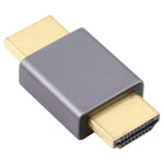 Adattatore HDMI maschio-maschio con testa placcata in oro (nero), HDMI Male to HDMI Male Grey, HDMI Male to HDMI Male Black
