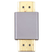 Adattatore HDMI maschio-maschio con testa placcata in oro (nero), HDMI Male to HDMI Male Grey, HDMI Male to HDMI Male Black