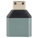 Adattatore per testa mini HDMI maschio a HDMI femmina placcato oro, Mini HDMI Male to HDMI Female