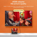 Adattatore per testa mini HDMI maschio a HDMI femmina placcato oro, Mini HDMI Male to HDMI Female
