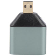 Adattatore per testa mini HDMI maschio a HDMI femmina placcato oro, Micro HDMI Male to HDMI Female