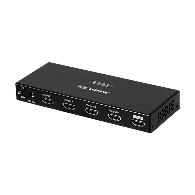 Measy SPH104 Splitter display simultaneo da 1 a 4 4K HDMI 1080P, presa americana, 1 to 4, US Plug