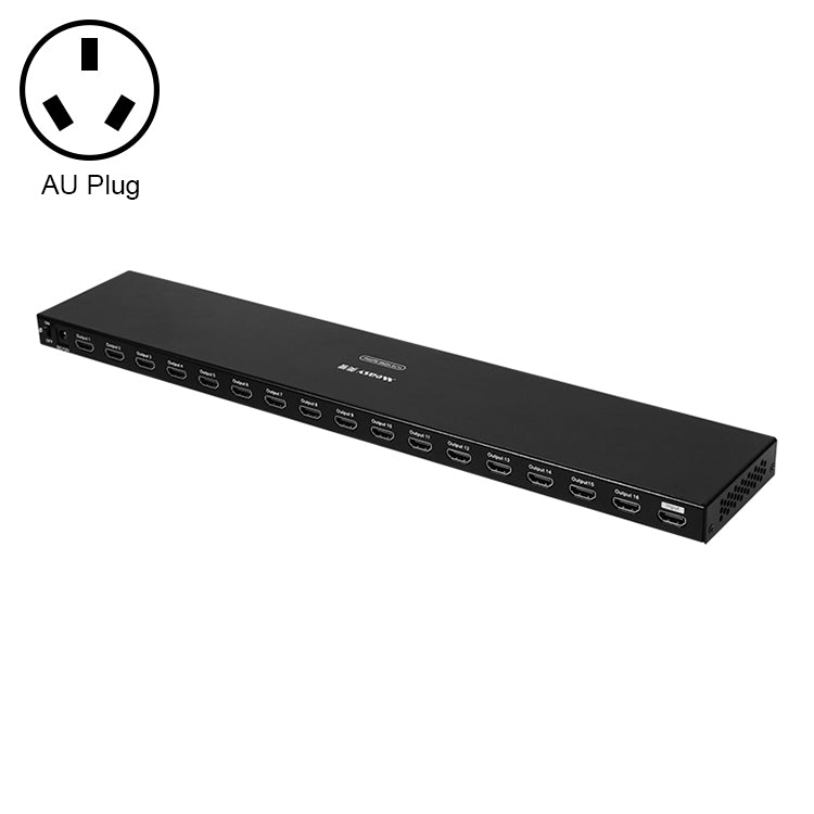 Measy SPH116 Splitter display simultaneo con switch 4K HDMI 1080P da 1 a 16, 1 to 16, AU Plug, 1 to 16, EU Plug, 1 to 16, UK Plug, 1 to 16, US Plug