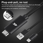 Cavo USB-C a HDMI 4K 1,8 m in lega di alluminio