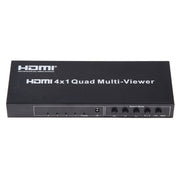 4 in 1 uscita HDMI Quad Multi-viewer con commutatore senza interruzioni, spina europea, 4 x 1, EU Plug, 4 x 1, AU Plug, 4 x 1, UK Plug, 4 x 1, US Plug