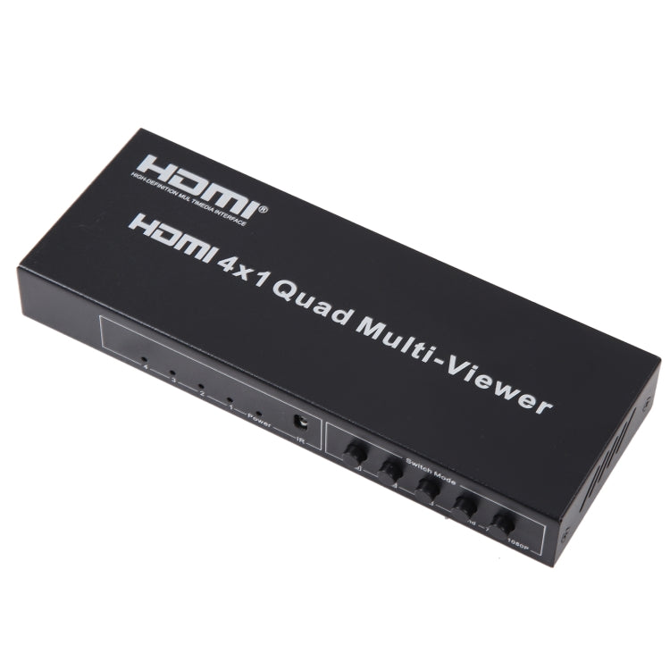 4 in 1 uscita HDMI Quad Multi-viewer con commutatore senza interruzioni, spina europea, 4 x 1, EU Plug, 4 x 1, AU Plug, 4 x 1, UK Plug, 4 x 1, US Plug