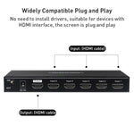 Commutatore HDMI 5 ingressi 1 uscita 4K 60Hz Measy