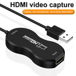 USB 2.0 to HDMI HD Game Live Recording Monitoring Capture