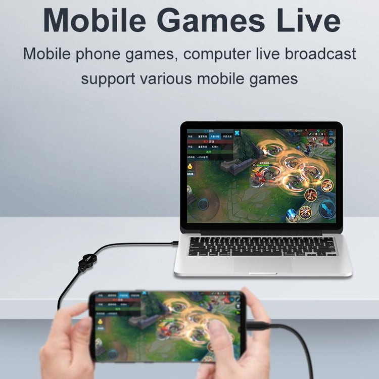 USB 2.0 to HDMI HD Game Live Recording Monitoring Capture