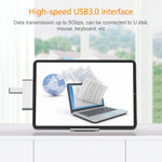 Adattatore HUB 4 in 1 USB-C Type-C per iPad Pro