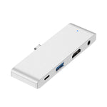 Adattatore HUB 4 in 1 USB-C Type-C per iPad Pro