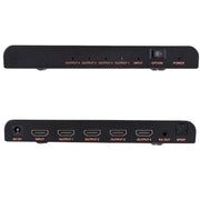 CY-042 Sdoppiatore 1X4 HDMI 2.0 4K/60Hz, spina europea, 1X4