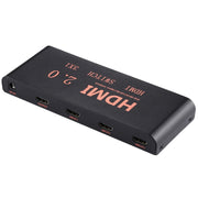 Switch HDMI 2.0 3X1 4K/60Hz con telecomando, spina europea, 3X1