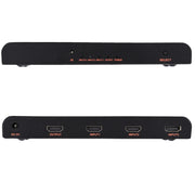 Switch HDMI 2.0 3X1 4K/60Hz con telecomando, spina europea, 3X1