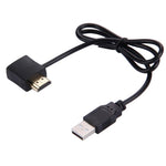Cavo adattatore HDMI femmina + HDMI maschio a USB 2.0 50 cm