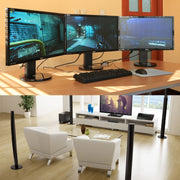 Cavo adattatore connettore HDMI femmina + HDMI maschio a USB 2.0 maschio da 50 cm, HDMI Female + Male