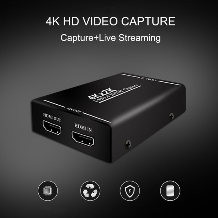 EC289 Scatola registratore di acquisizione video HD 4K HDMI USB 3.0, EC289