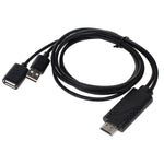 Cavo adattatore USB maschio a HDMI femmina 1,2 m