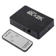 Switch HDMI 4K a 3 porte con telecomando, 3 Inputs to 1 output 4K