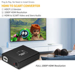 NEWKENG C8 Convertitore video da HDMI a SCART, C8 HDMI to SCART