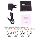 NEWKENG X5 HDMI a DVI con convertitore video con uscita coassiale audio da 3,5 mm, X5 HDMI to DVI with Audio