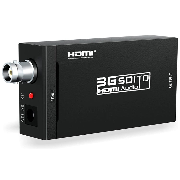 Convertitore video NEWKENG S008 Mini SD-SDI / HD-SDI / 3G-SDI a HDMI, S008 Mini SD-SDI / HD-SDI / 3G-SDI to HDMI