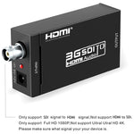 Convertitore video NEWKENG S008 Mini SD-SDI / HD-SDI / 3G-SDI a HDMI, S008 Mini SD-SDI / HD-SDI / 3G-SDI to HDMI