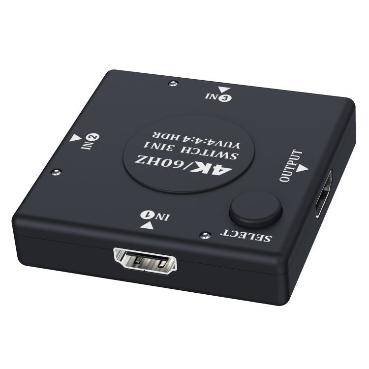 Switch HDMI video HD 3 ingressi 1 uscita 4K 60Hz, without Infrared Remote Control