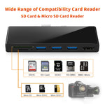 ROCKETEK SK-S5H 3 x USB 3.0 + HDMI + Lettore di schede di memoria SD/TF HUB Adattatore HDMI 4K, SK-S5H