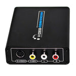Convertitore da HDMI a composito / AV S-Video Adattatore convertitore video RCA CVBS/L/R, HDMI to AV + S-Video