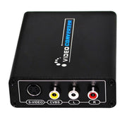 Convertitore da HDMI a composito / AV S-Video Adattatore convertitore video RCA CVBS/L/R, HDMI to AV + S-Video