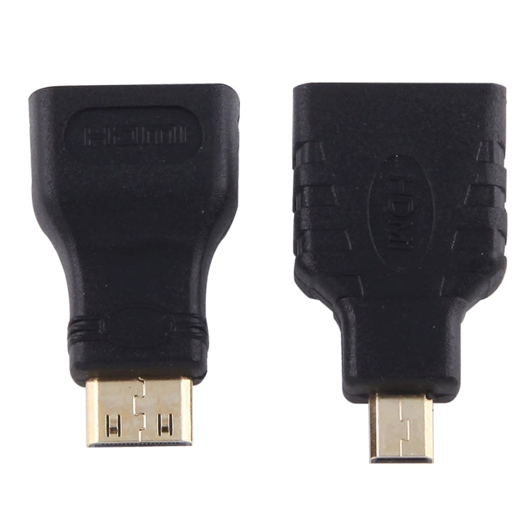 Cavo adattatore per connettore audio video retrattile da HDMI maschio a HDMI maschio da 1 m con adattatori Mini HDMI e Micro HDMI per monitor HDTV, proiettore, PC, fotocamere, tablet e smartphone