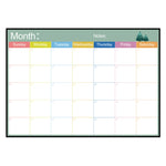 Agenda mensile magnetica Magnete da frigorifero Lavagna magnetica morbida in PET, dimensioni: 29,7 cm x 42 cm, Monthly Plan