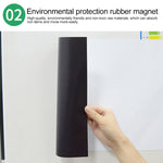 Magnete da frigorifero per lavagna magnetica morbida A3 PET, dimensioni: 29,7 cm x 42 cm, A3