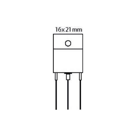 Transistore SI-N 100 VDC 25 A 125W 3MHz