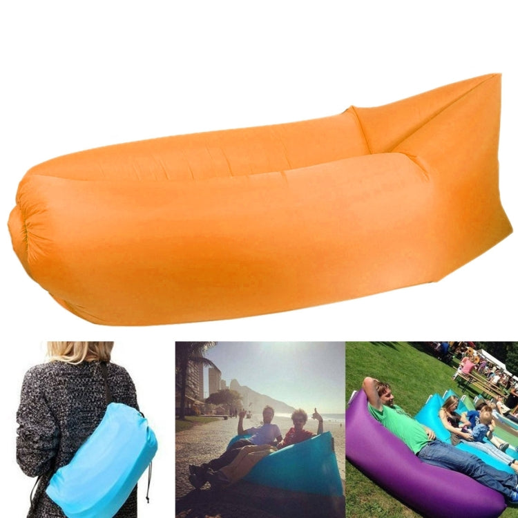 Divano gonfiabile per airbag a compressione in tessuto poliestere, per spiaggia/viaggio/ospitalità/pesca, dimensioni: 185 cm x 75 cm x 50 cm, qualità normale