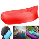 Divano gonfiabile per airbag a compressione in tessuto poliestere, per spiaggia/viaggio/ospitalità/pesca, dimensioni: 185 cm x 75 cm x 50 cm, qualità normale