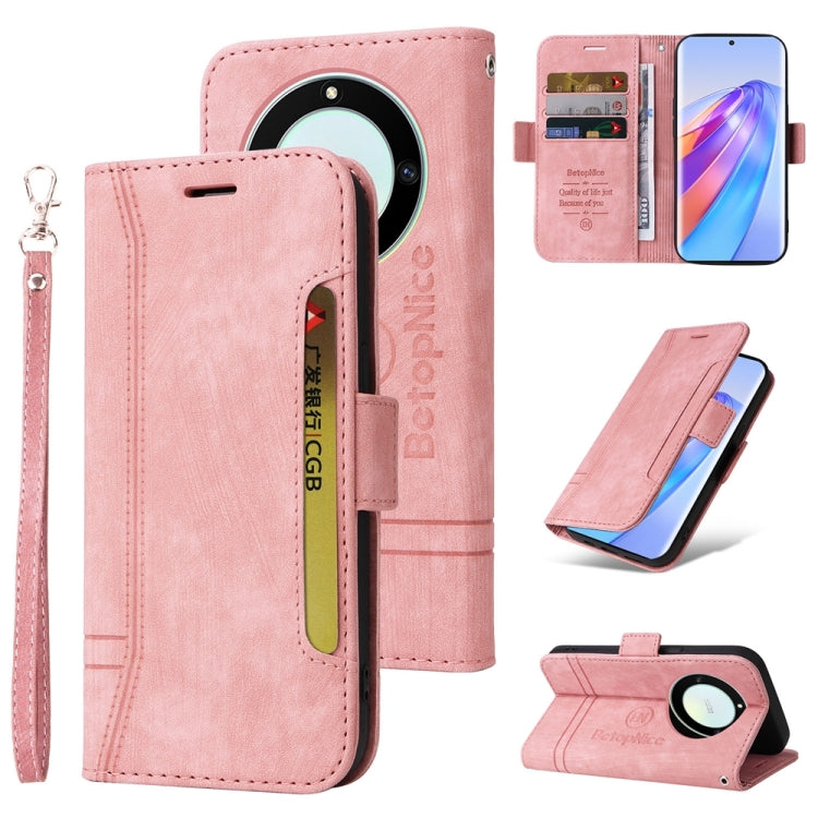 Per Honor X9a 5G / X40 5G / Magic5 Lite BETOPNICE Custodia in pelle con fibbia a doppio lato, For Honor X9a 5G / X40 5G / Magic5 Lite