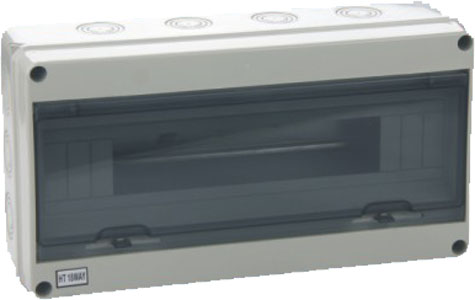 Centralino da Parete IP65 – 18 Moduli con Porta Trasparente EL192