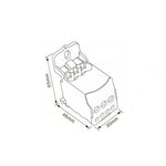 Morsettiera equipotenziale DIN - UKK 80A 8053323555582 EL1180