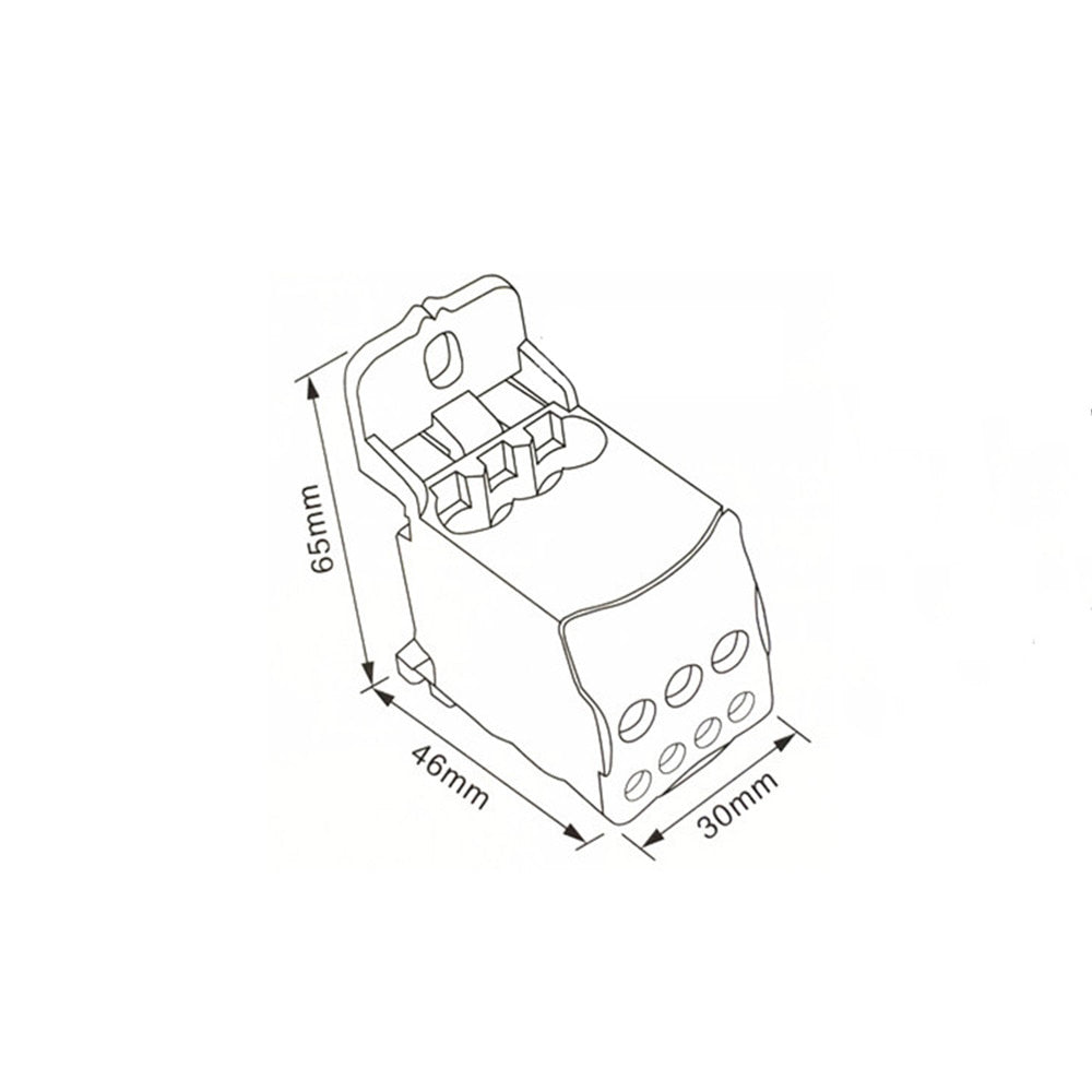 Morsettiera equipotenziale DIN - UKK 80A 8053323555582 EL1180
