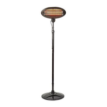 Patio Heater | 2000W | 3 Heat Settings | Fall over protection | IP34 | Black