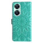 Per Huawei nova 11i / Maimang 20 5G / Enjoy 60 Pro Custodia per telefono in pelle di girasole goffrata