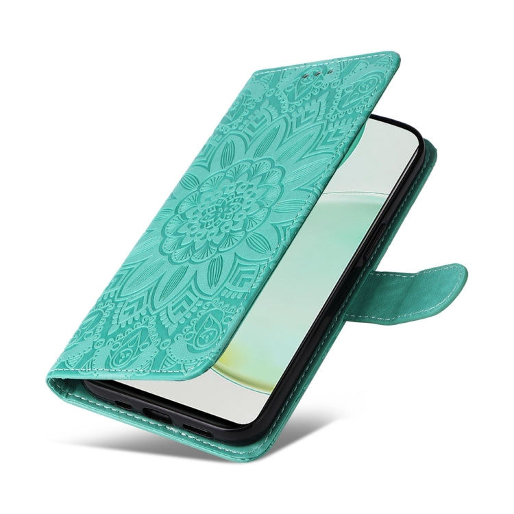 Per Huawei nova 11i / Maimang 20 5G / Enjoy 60 Pro Custodia per telefono in pelle di girasole goffrata